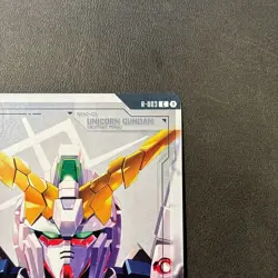Gundam card game Resource Unicorn Gundam C Newtype Rising GD01 R-003 Japanese - Image 3
