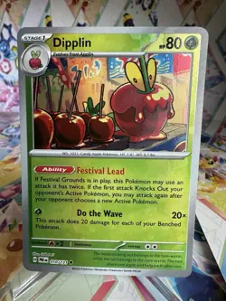 Pokemon Dipplin (Poke Ball Pattern) 010/132 Sv: Prismatic Evolutions Holo Card - Image 1