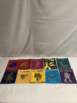 10 POKEMON TRAING CARD GAME ETB PLAYER'S GUIDE EARLY SUN & MOON SWSH BOOKS RARE - Image 1