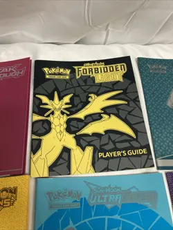 10 POKEMON TRAING CARD GAME ETB PLAYER'S GUIDE EARLY SUN & MOON SWSH BOOKS RARE - Image 5