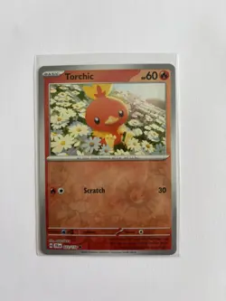 Torchic Reverse Holo 022/159 - SV9 Journey Together Pokemon TCG Card - NM - Image 1