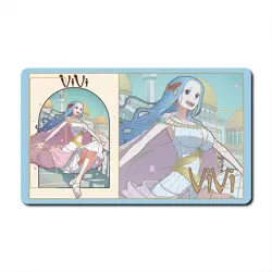 One Piece Playmat OPCG TCG Card Vivi Game PlayMat Mouse Pad 24x14in Standard - Image 1