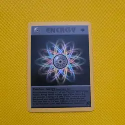 Pokemon TCG 1st Edition Team Rocket Rainbow Energy Regular Rare 80/82 Card - Image 1