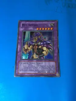 YUGIOH Super Rare Ryu Senshi LOD-019 PLAYED - Image 1