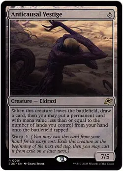 MTG Edge Of Eternities Anticausal Vestige (Rare) - Image 1