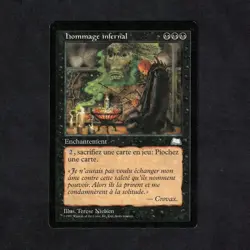 MAGIC MTG - VF Hommage Infernal / Infernal Tribute Aquilon - Image 1