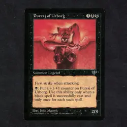 MAGIC MTG - VO Purraj of Urborg / Ronradj d'Urborg Mirage - Image 1