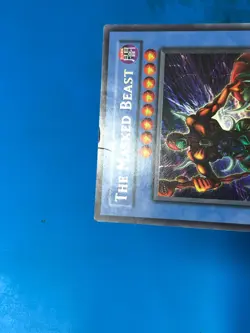 YUGIOH Ultra Rare The Masked Beast LON-EN001 PLAYED - Image 3