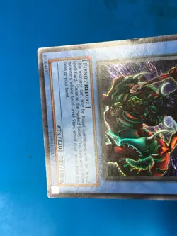 YUGIOH Ultra Rare The Masked Beast LON-EN001 PLAYED - Image 5