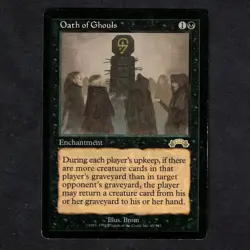 MAGIC MTG - VO Oaths of Ghouls / Serment des goules Exode - Image 1