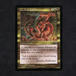 MAGIC MTG - VO Circle of Despair Mirage - Image 1