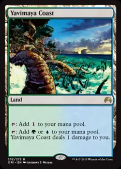 Yavimaya Coast - Light Play MTG Magic Origins - Image 1