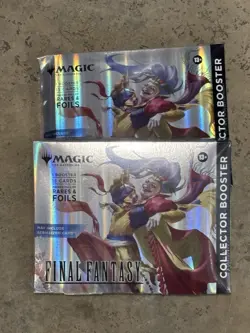 MAGIC THE GATHERING MTG - FINAL FANTASY COLLECTOR BOOSTER BOX SEALED TWO (2) - Image 1