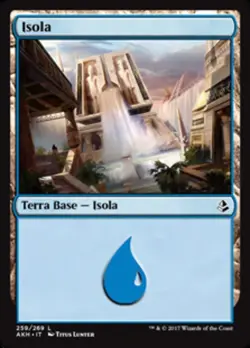 MTG Magic AKH Amonkhet - 1x ITA EX 259 C Isola - Image 1