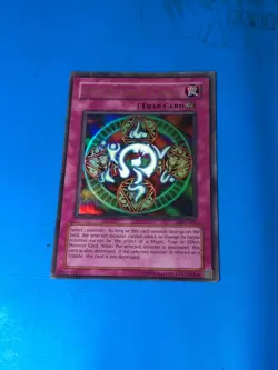 YUGIOH Ultra Rare Spellbinding Circle MRL-006 PLAYED - Image 1