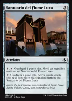MTG Magic AKH Amonkhet - 1x ITA EX 232 C Santuario del Fiume Luxa - Image 1