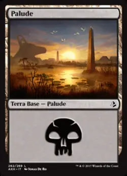 MTG Magic AKH Amonkhet - 1x ITA EX 262 C Palude - Image 1