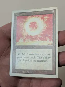 Sol Ring - Revised Edition - MTG Magic: The Gathering - Moderate Play - Image 4