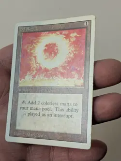 Sol Ring - Revised Edition - MTG Magic: The Gathering - Moderate Play - Image 5