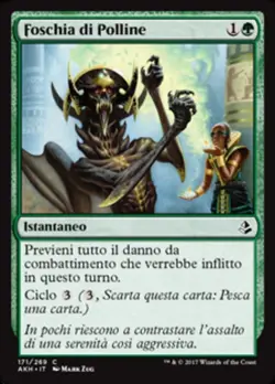 MTG Magic AKH Amonkhet - 1x ITA EX 171 C Foschia di Polline - Image 1