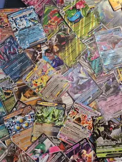 LOTTO 100 CARTE POKEMON ITA/JAP + EX-FULLART-AR-V-VMAX MINT - Image 4