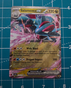 Pokemon Salamence EX 114/159 Journey Together Ultra Rare Holo NM - Image 1