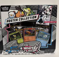 Pokemon TCG Scarlet and Violet Black Bolt and White Flare Poster Collection (2) - Image 5