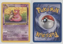 Slowbro German 1st Ed. Pokemon Fossil #43 1999 15fy - Image 3