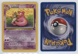 Slowbro German 1st Ed. Pokemon Fossil #43 1999 15fy - Image 3