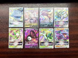 8x Japanese Pokemon Cards, Vstar & V Cards - Near Mint / Mint Condition - Image 1