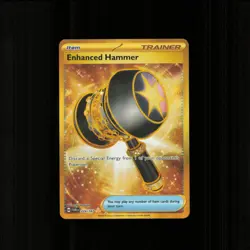 Enhanced Hammer 224/167 Hyper Rare English Pokemon TCG Twilight Masquerade - Image 1