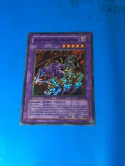 YUGIOH Super Rare Reaper On The Nightmare PGD-078 PLAYED - Image 1