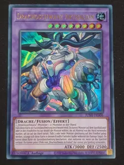 Drachoschwanz Arthalion JUSH-DE006 Ultra Rare Justice Hunters DE NM YUGIOH - Image 1