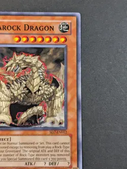Yugioh TCG - 1x \megarock Dragon - SD7-EN012 - NM/LP - 1st Edition - Common 2016 - Image 4
