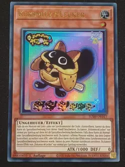 Keksmiez Lecker JUSH-DE017 Ultra Rare Justice Hunters DE NM YUGIOH - Image 1