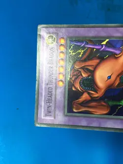 YUGIOH Super Rare Twin-Headed Thunder Dragon MRD-120 PLAYED - Image 3