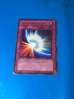 YUGIOH Ultra Rare Mirror Force MRD-E138 PLAYED - Image 1