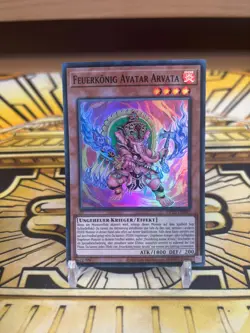 Yugioh Feuerkonig Avatar Arvata OP25-DE007 Super Rare - Image 1