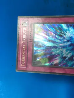 YUGIOH Ultra Rare Torrential Tribute LON-E025 PLAYED - Image 3