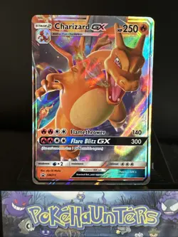Pokemon Card Charizard GX SM211 Hidden Fates Promo Half Art Near Mint - Image 1