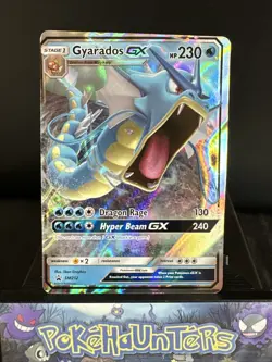 Pokemon Card Gyarados GX SM212 Black Star Promo Half Art Near Mint - Image 1