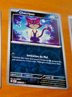 POKEMON FLAMME BLANCHE CARD REVERSE HOLO CARTE 055/086 WHT EV10.5 FR MINT 2025 - Image 1
