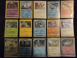 Pokemon Tcg Promo Card Lot. Stamped Gengar, Eeveelutions And More. - Image 1