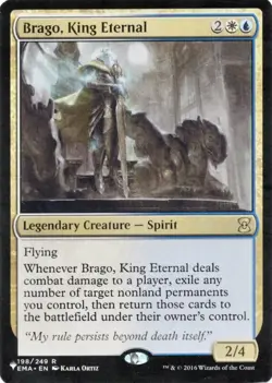Brago, King Eternal ~ Eternal Masters [ VLP ] [ Magic MTG Card ] - Image 1