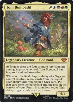 [1x] Tom Bombadil Near Mint, English Lord of the Rings MTG Magic Card - Image 1