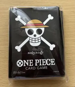 One Piece Card Game Limited Premium Sleeves Luffy Collector Item - Image 1