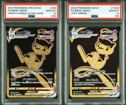 PSA 10 Mew Vmax 280/184 TG30 Gold UR English Japanese Seq Set Pokemon Card GM - Image 1