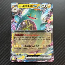 Pokemon TCG Journey Together Ionos Bellibolt EX Double Rare Card 053/159 lot 2 - Image 1
