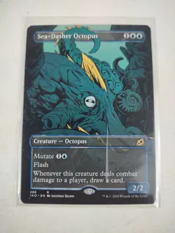 Sea-Dasher Octopus (Showcase) - Ikoria: Lair of Behemoths IKO Magic MTG - NM+ - Image 1