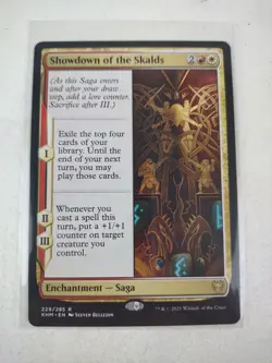Showdown of the Skalds - Kaldheim KHM Magic the Gathering MTG - NM+ - Image 1